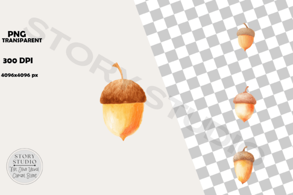 Download Cute Acorn Clipart for Autumn Crafts - Premium Resources